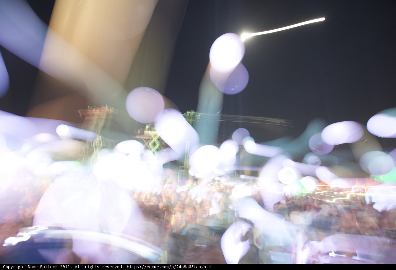 Blurry Nightlife at Coachella