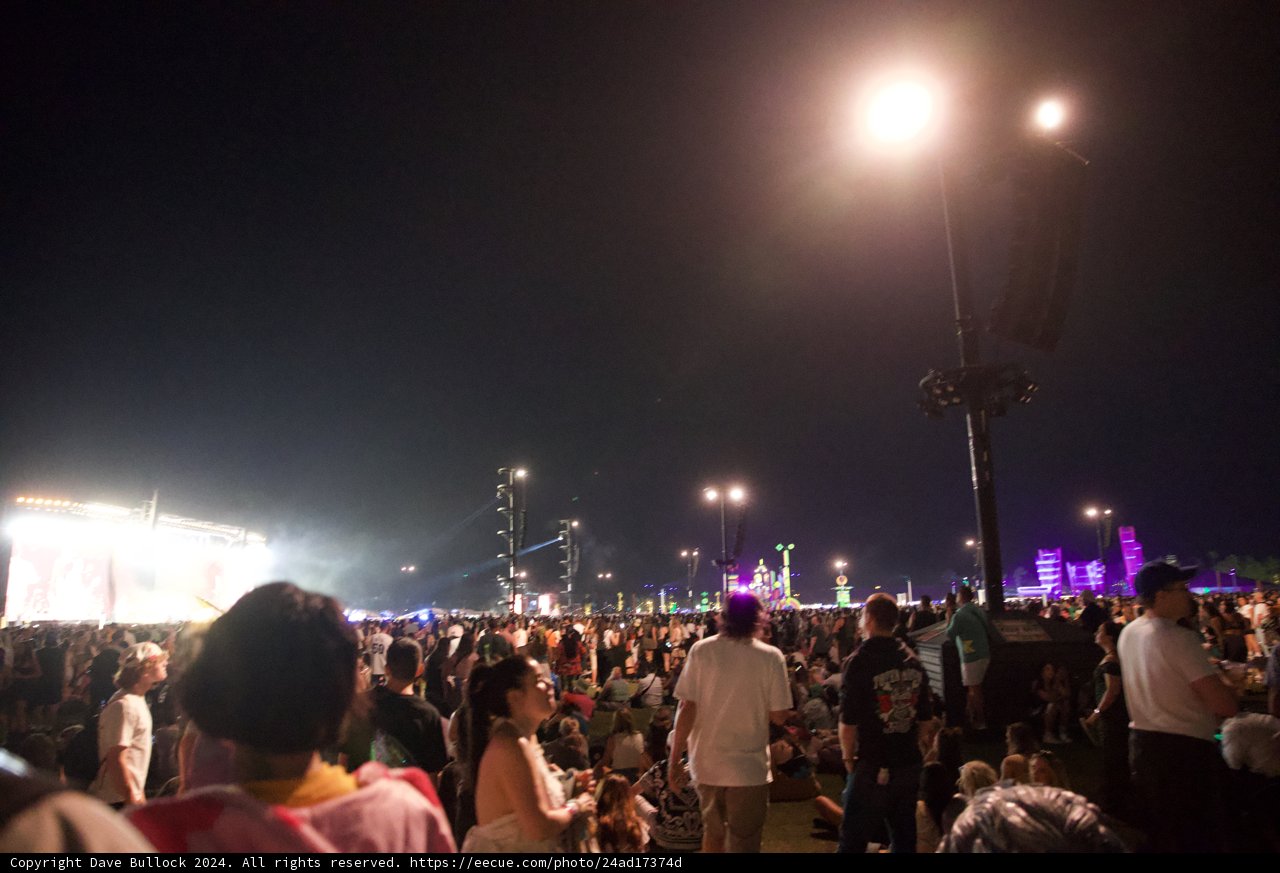 Under the Starlit Sky: A Night of Revelry at Coachella 2024