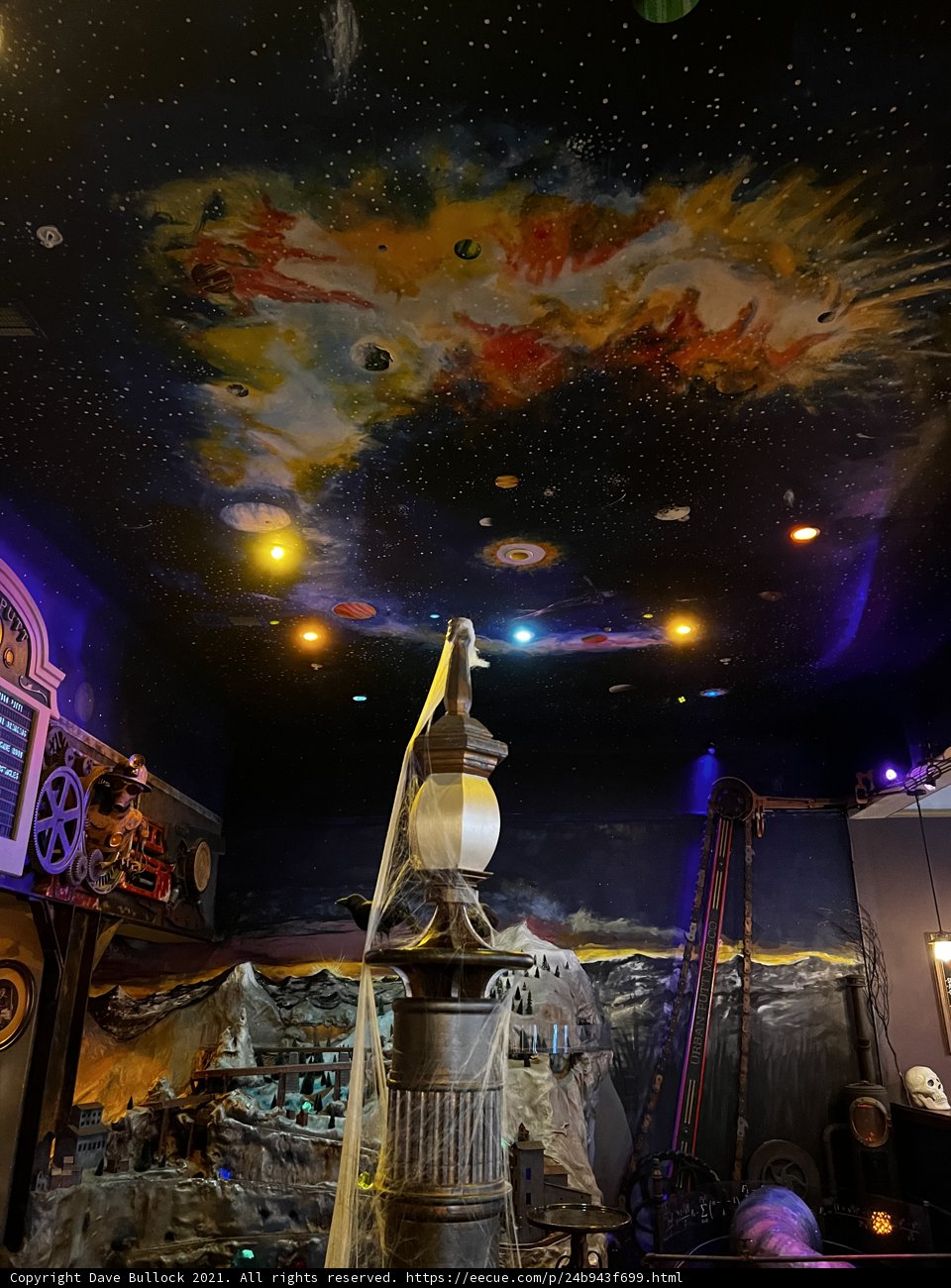 Stars and Planets Ceiling