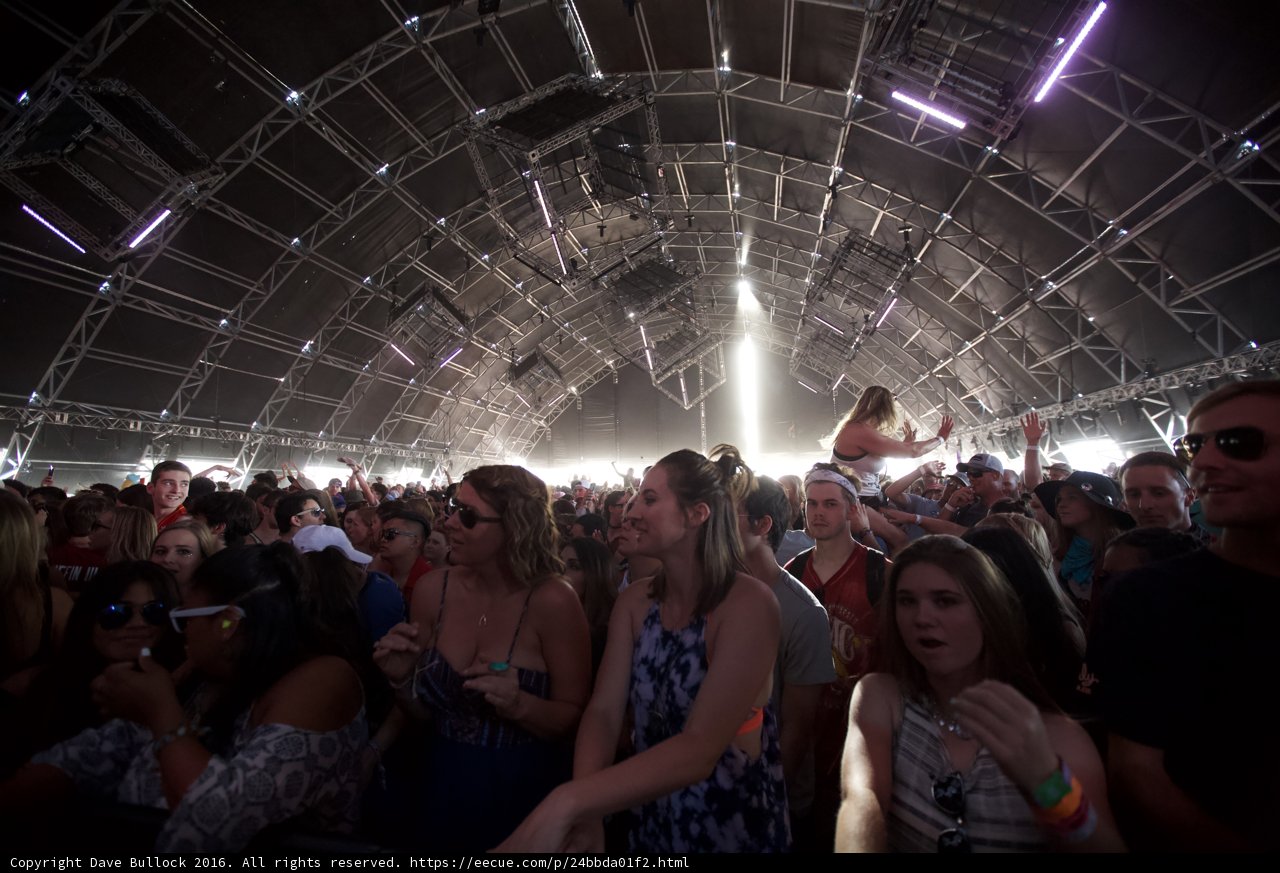 Urban Concert Crowd at Coachella