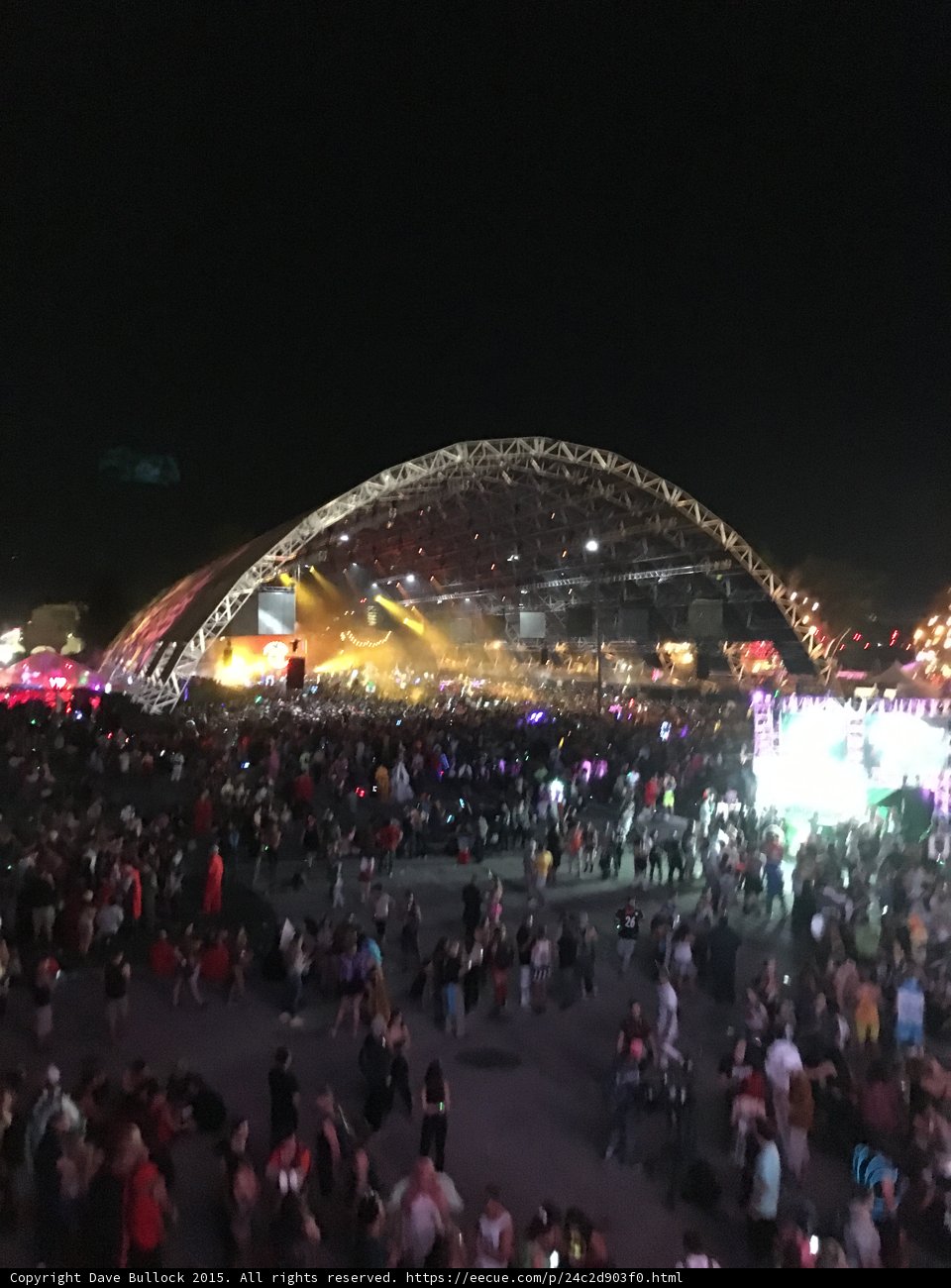 Nighttime Spectacle at San Bernardino Dome