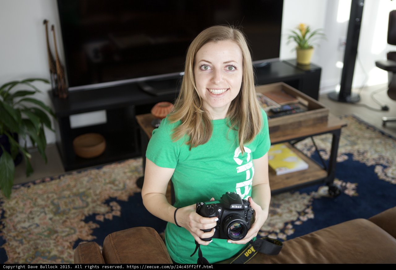Photographer with Nikon Camera