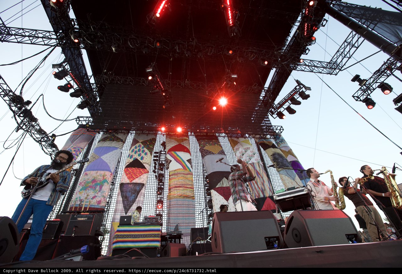 Group Performance on the Coachella Stage