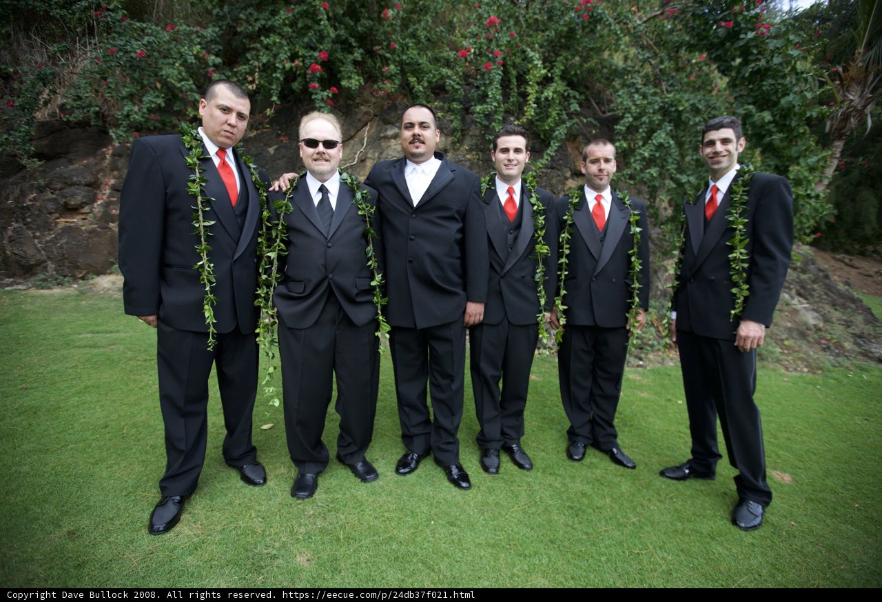 Formal Attire for a Hawaiian Wedding