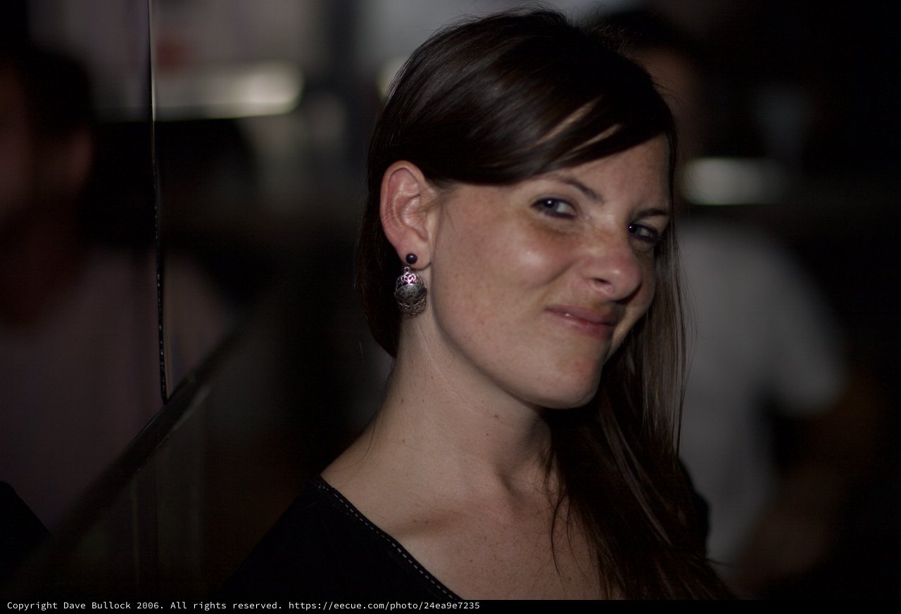 Candid Portrait of Penelope in Dim Evening Light
