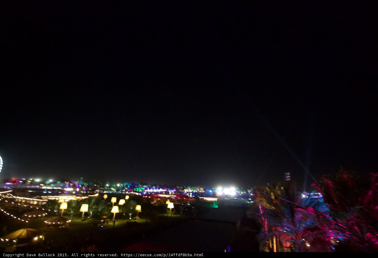 Night Sky Over the Urban Metropolis