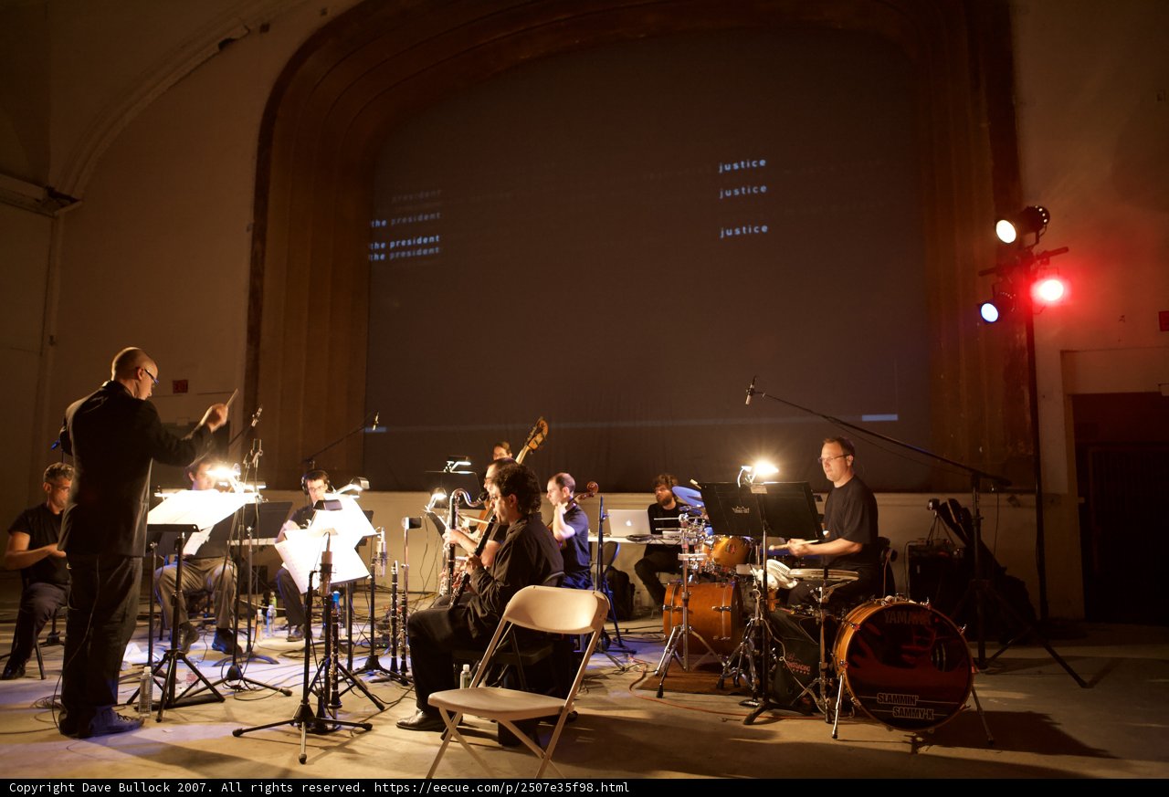 Music Band Performance with Spotlight
