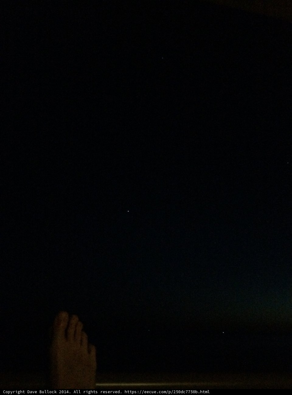 Moonlit Toes