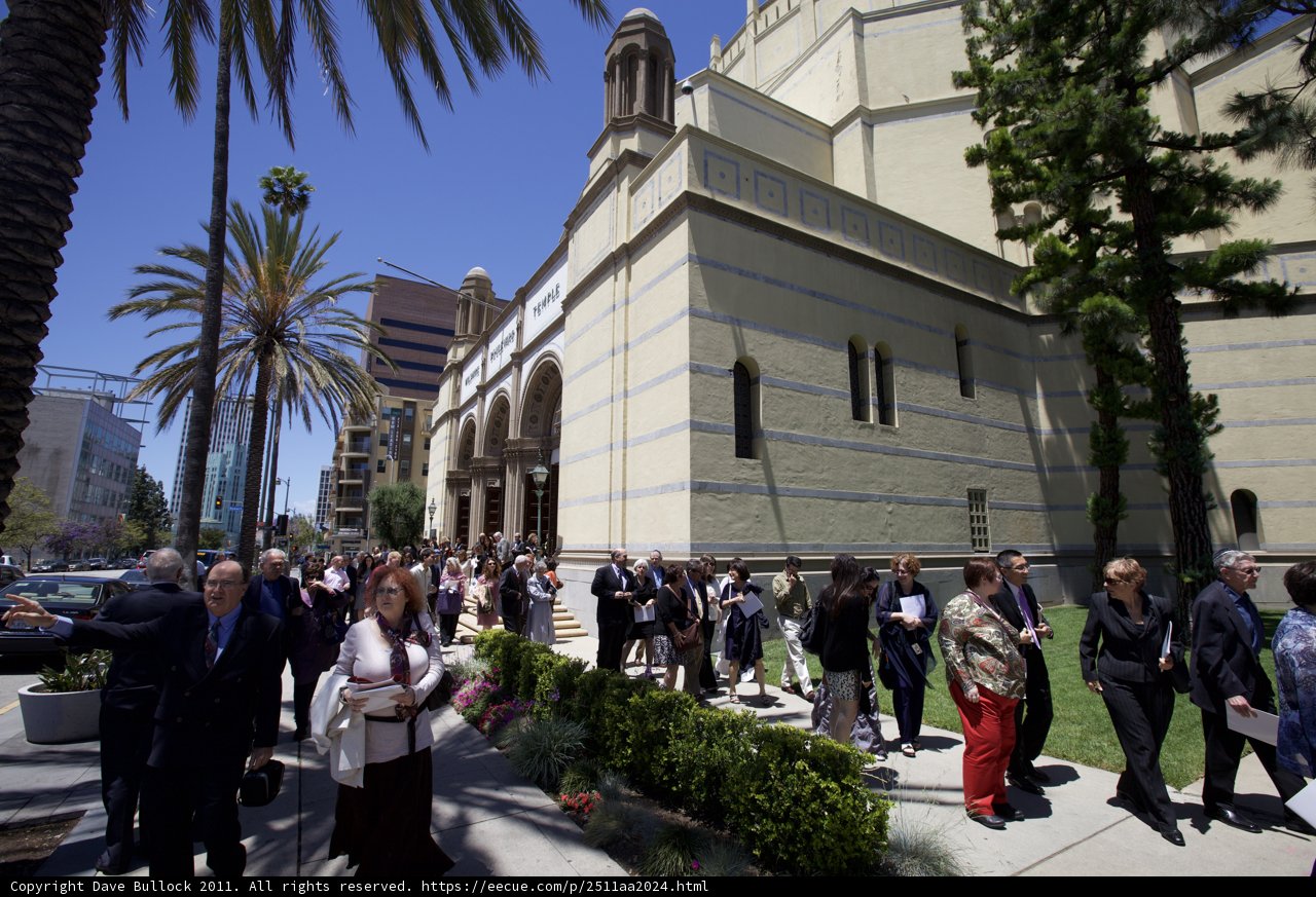 A Crowded Walk in the 2011 WBTLA Ordination