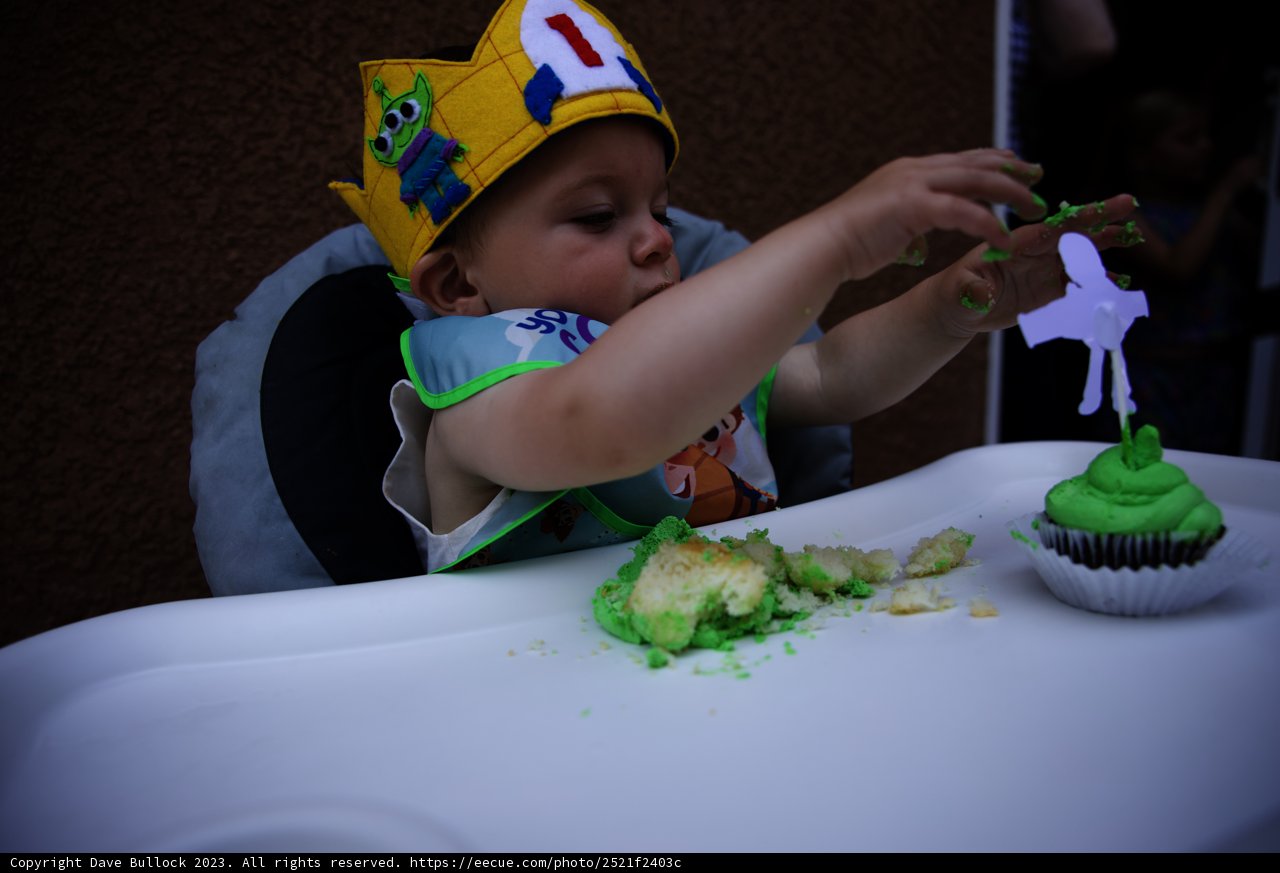 A Royal Taste of Sweetness on Wesley's First Birthday