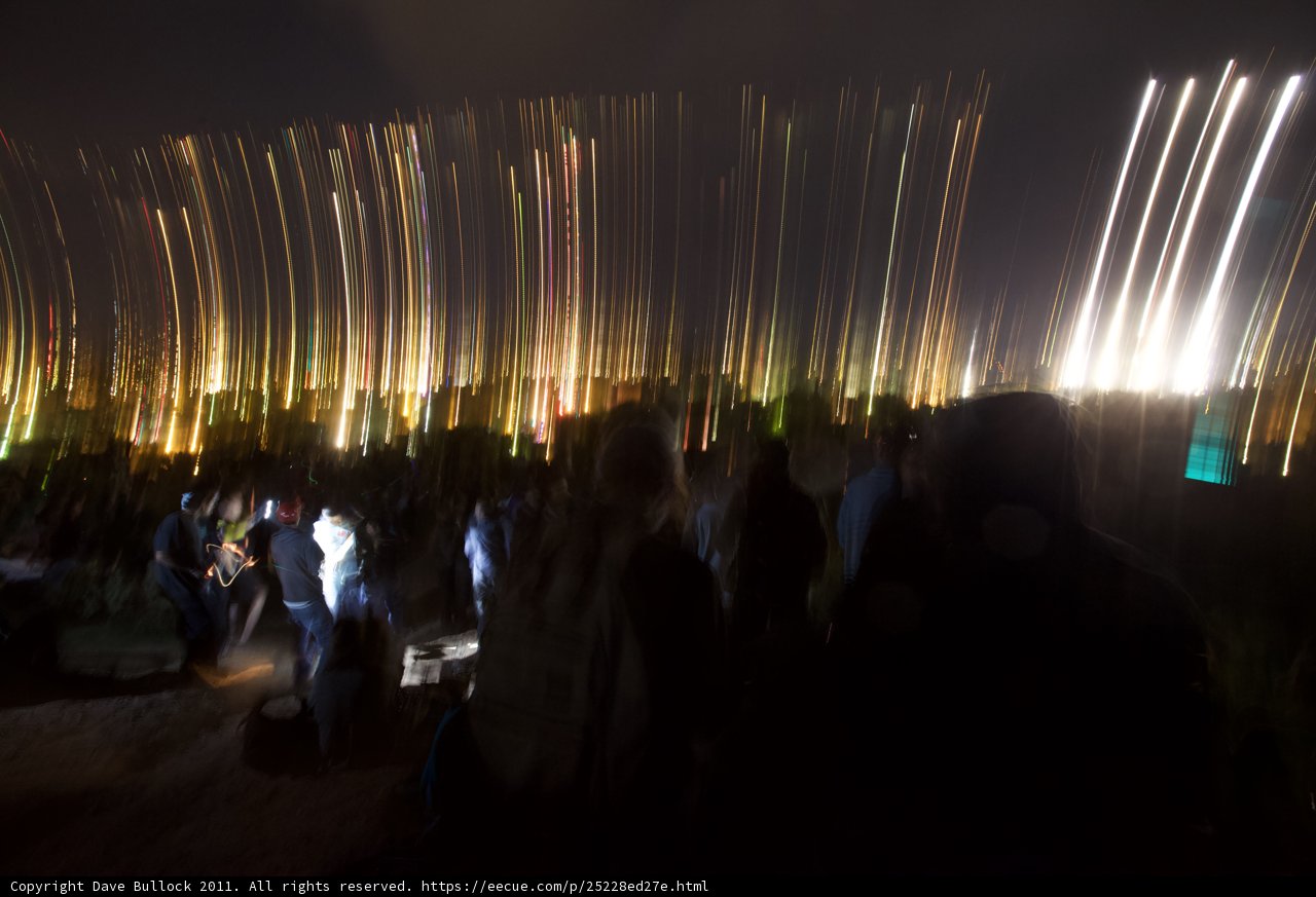 Spectacular Fireworks Display in the Night Sky