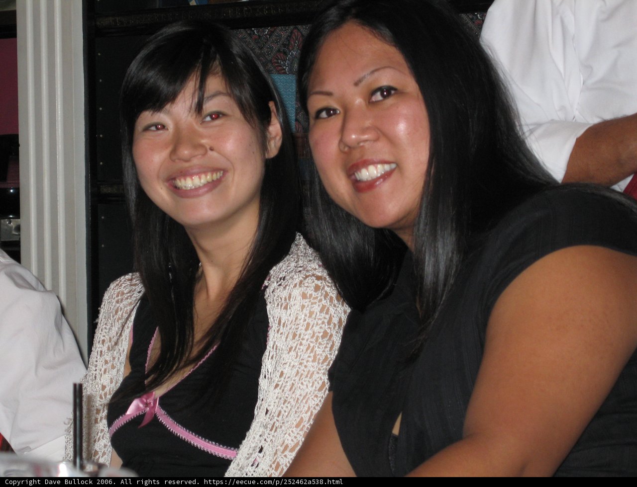 Elegant Ladies at the Wedding Rehearsal Dinner