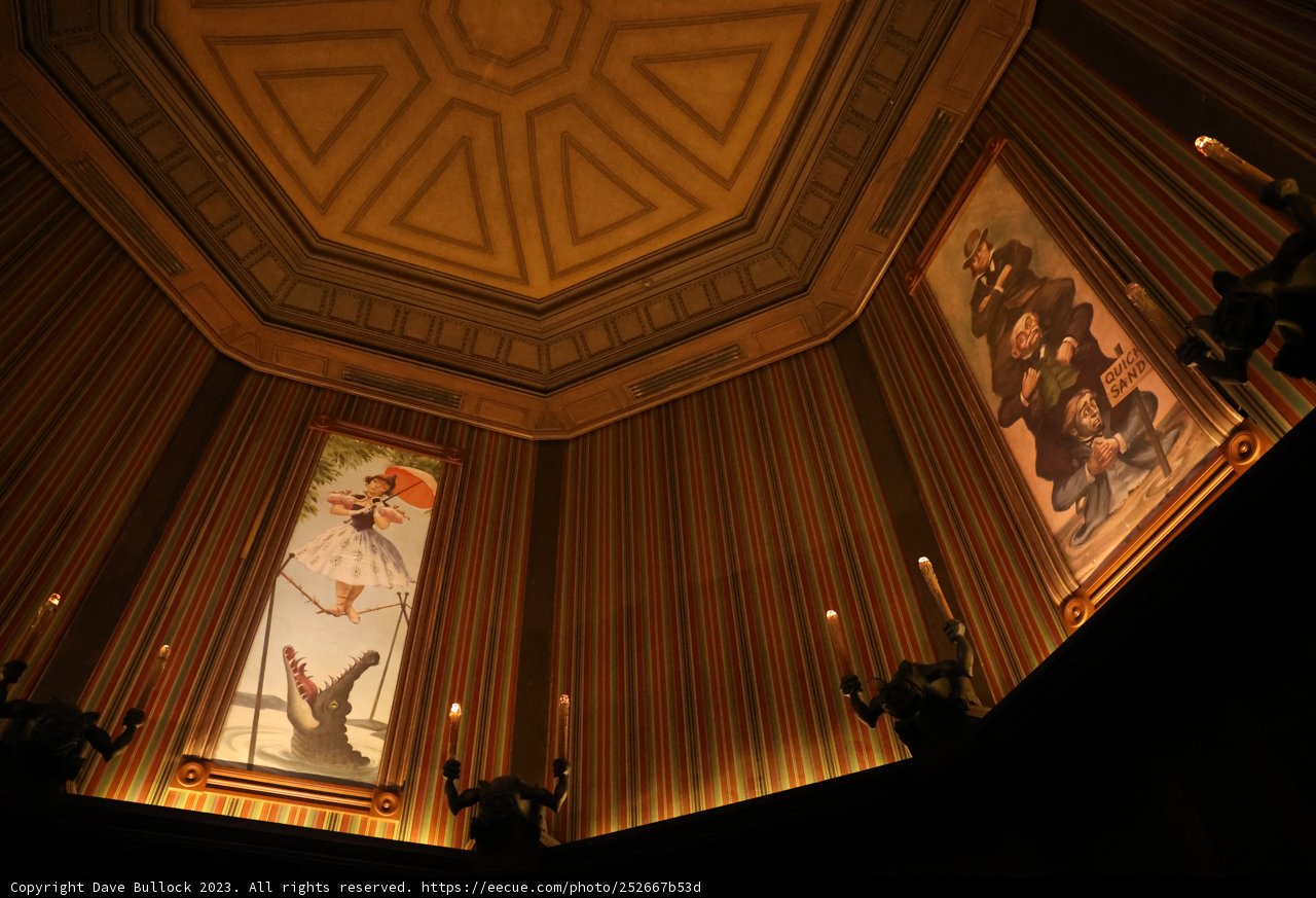 Painted Ceilings in a Church