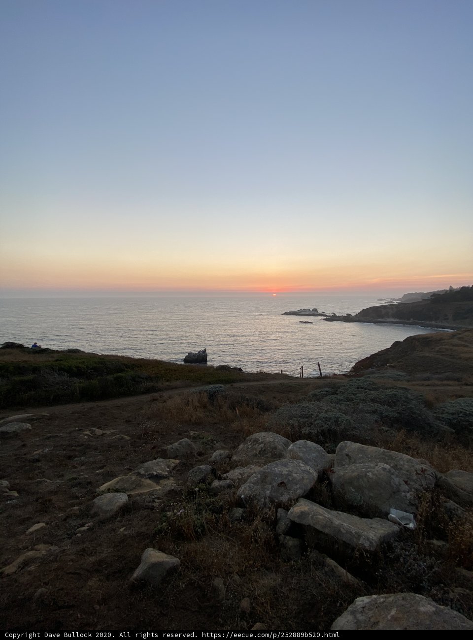 Sunset Over the Pacific