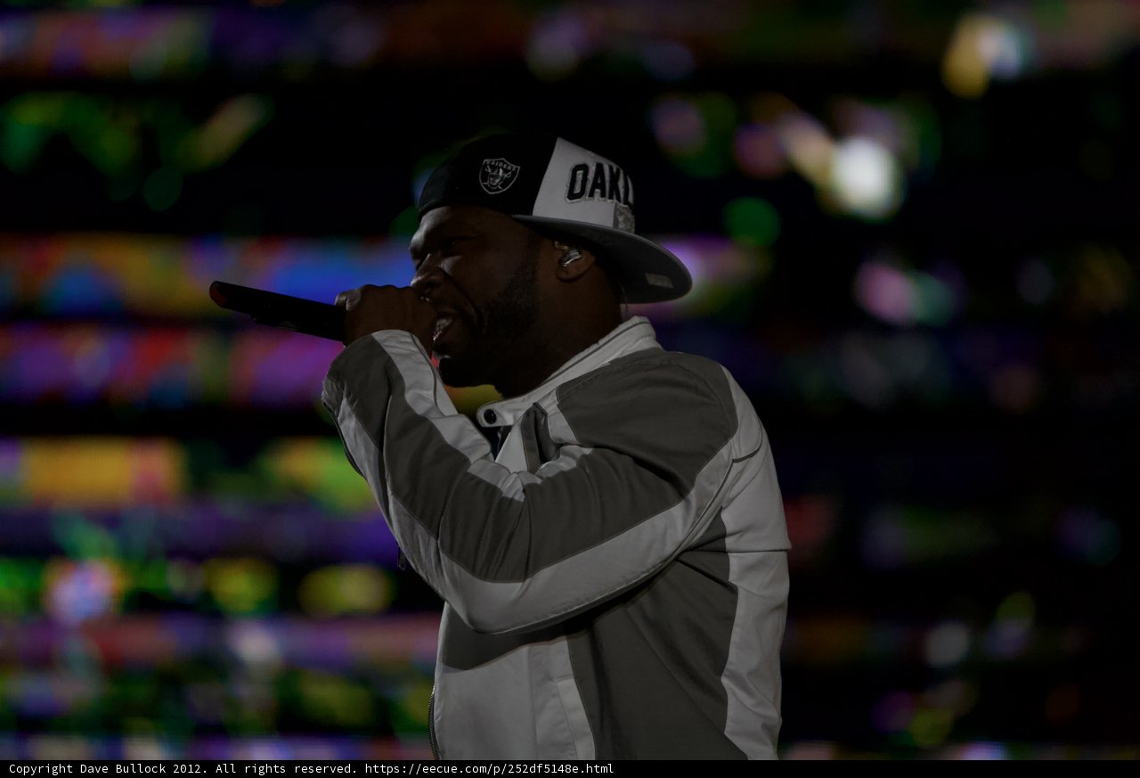 50 Cent's Solo Performance at Coachella 2012