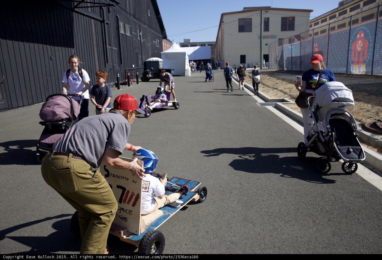 Racing Fun at Maker Faire 2025