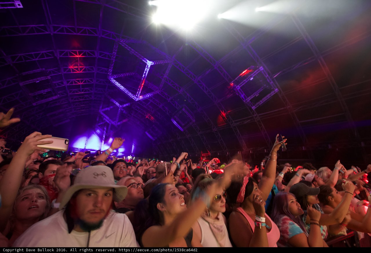 Urban Concert Crowd