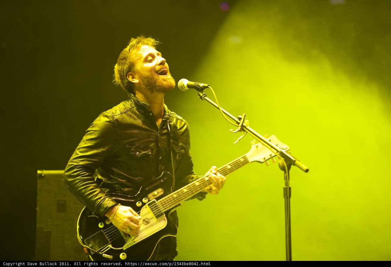 Dan Auerbach Rocks the Crowd with His Guitar at Coachella 2011