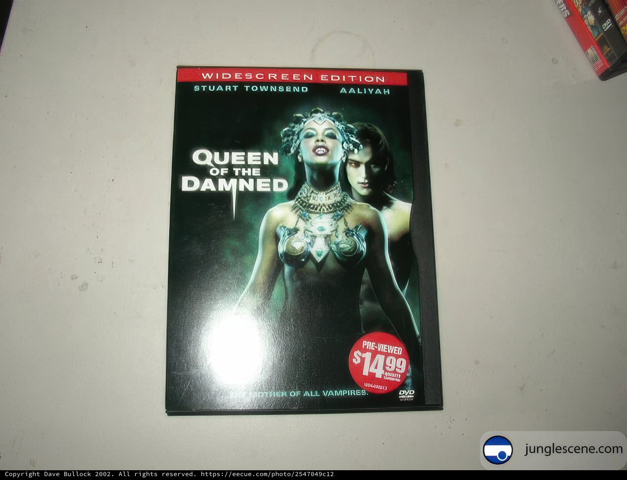 Aaliyah and the Queen Damned DVD