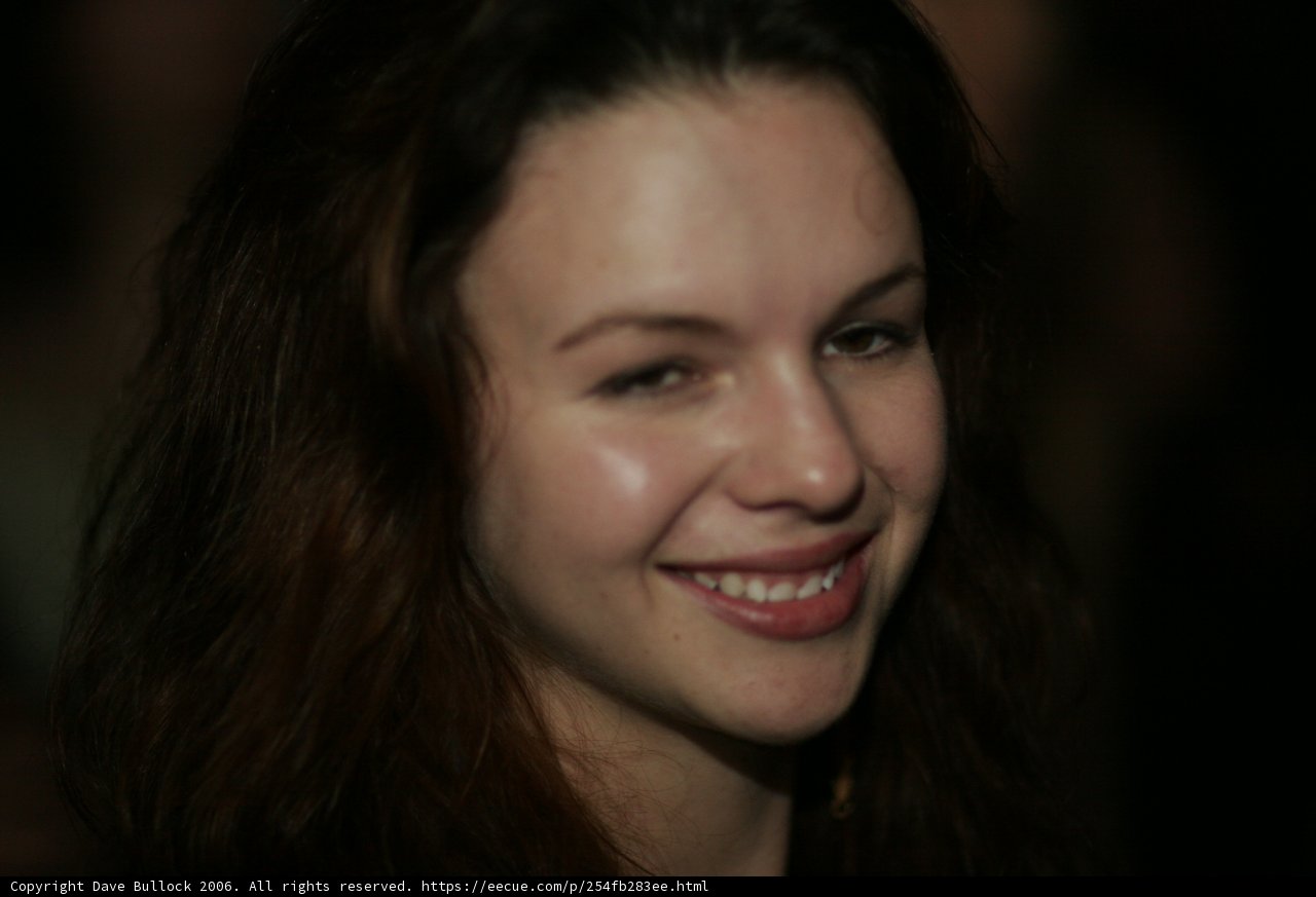 Amber's Joyful Grin