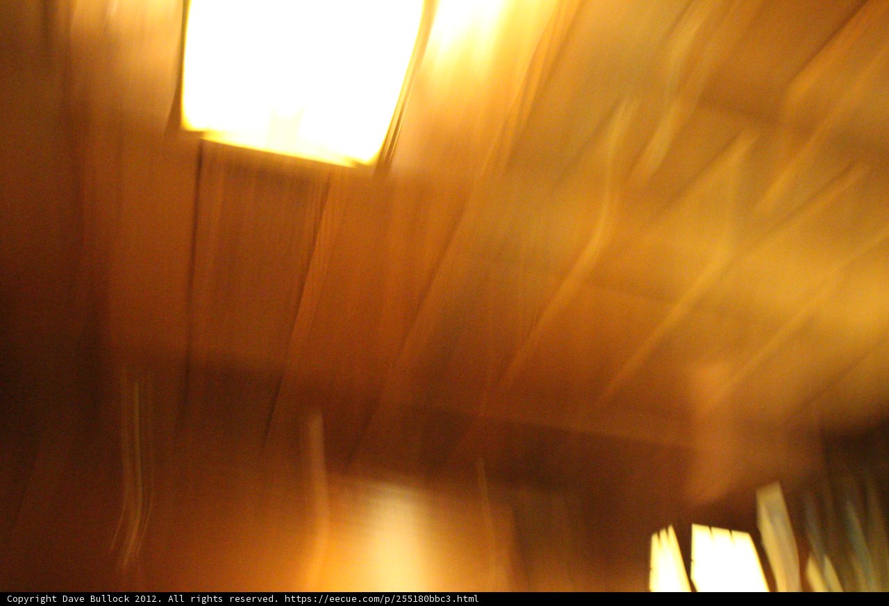Illuminated Plywood Ceiling