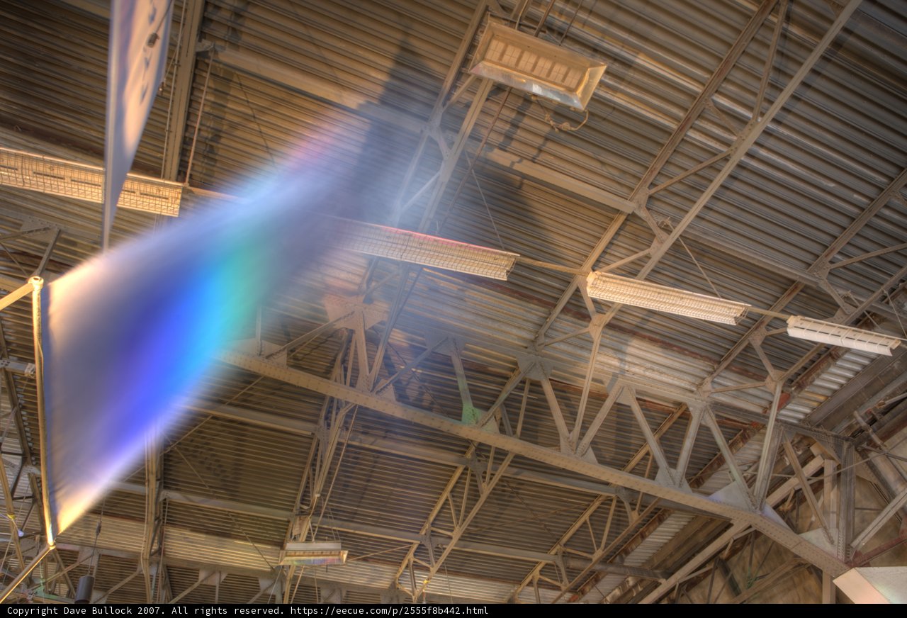 Suspended Rainbow at the Factory