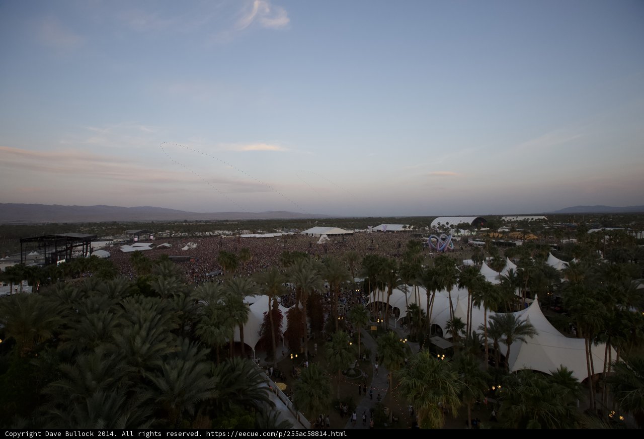 Sunset in the Desert
