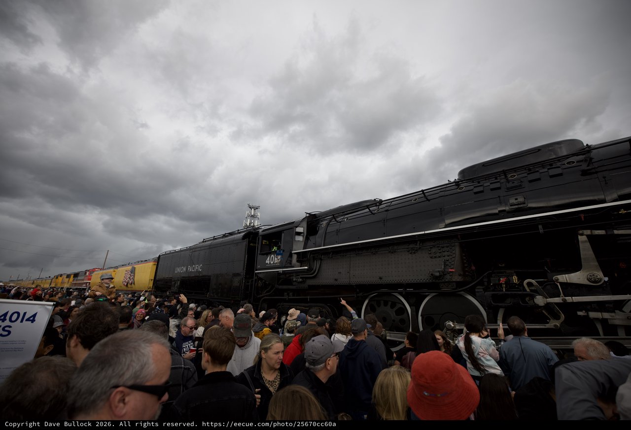 Union Pacific Big Boy 4014 Steam Locomotive Display