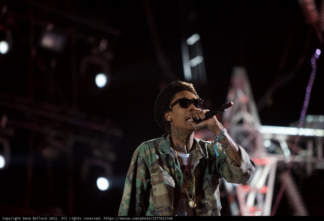 Wiz Khalifa Rocks the Stage at Coachella 2012