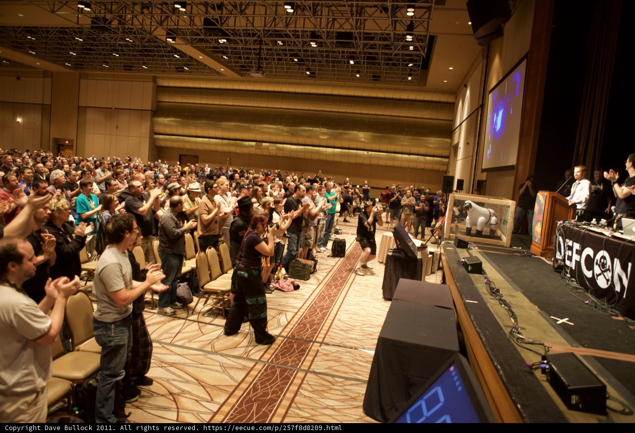 Packed House at DefCon Conference