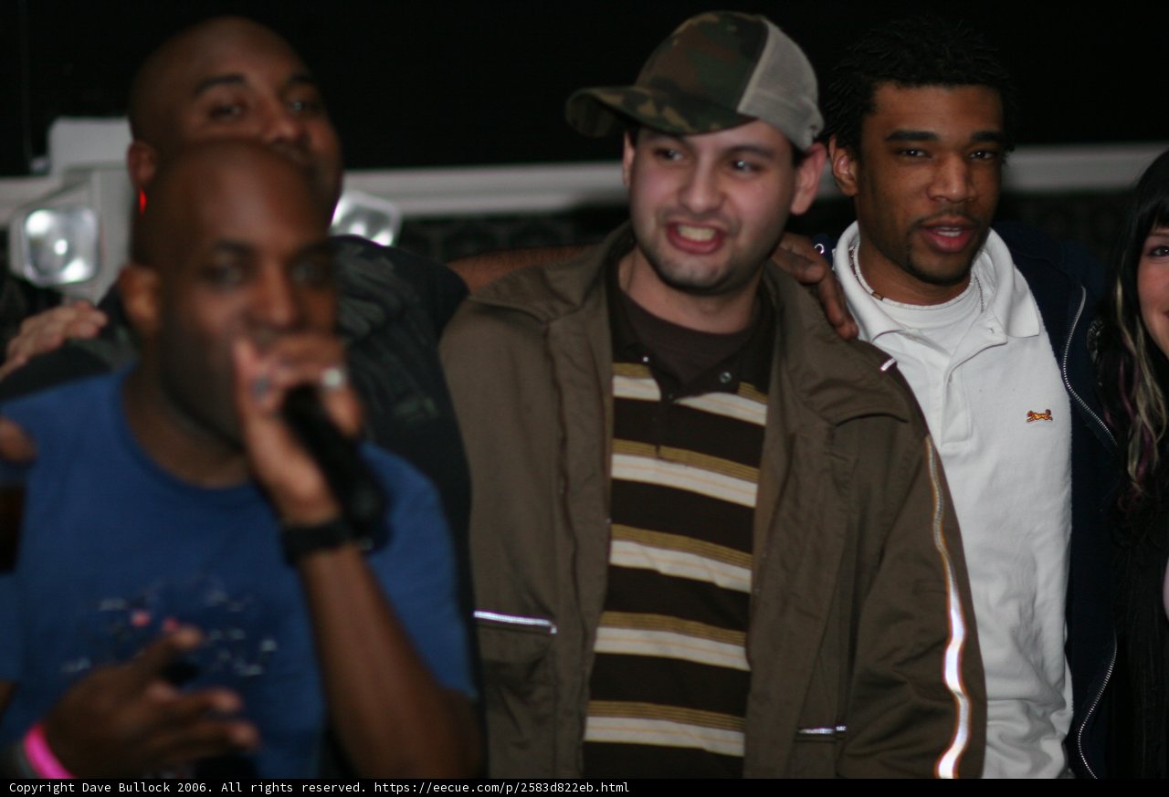 Group of friends at a Night Club