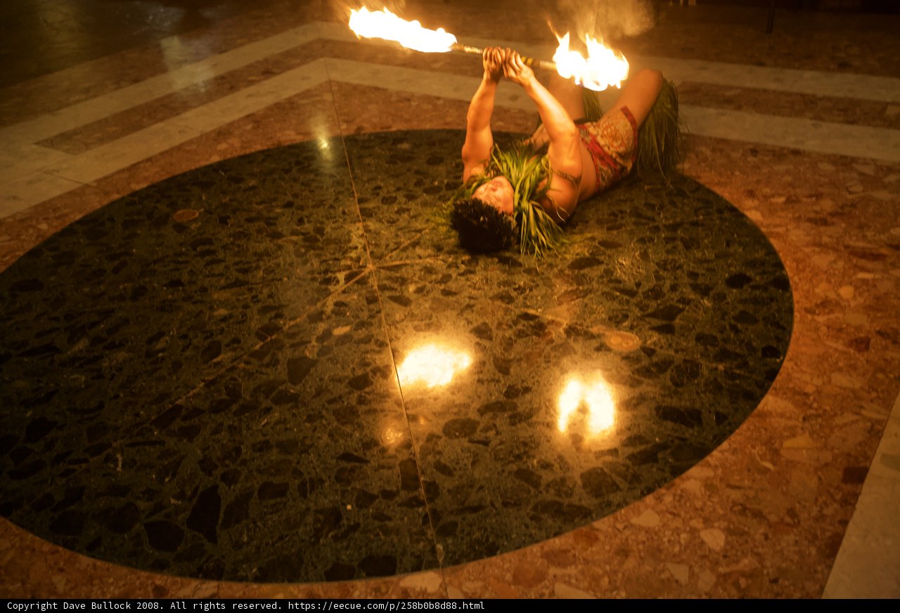 Woman Embracing the Flames