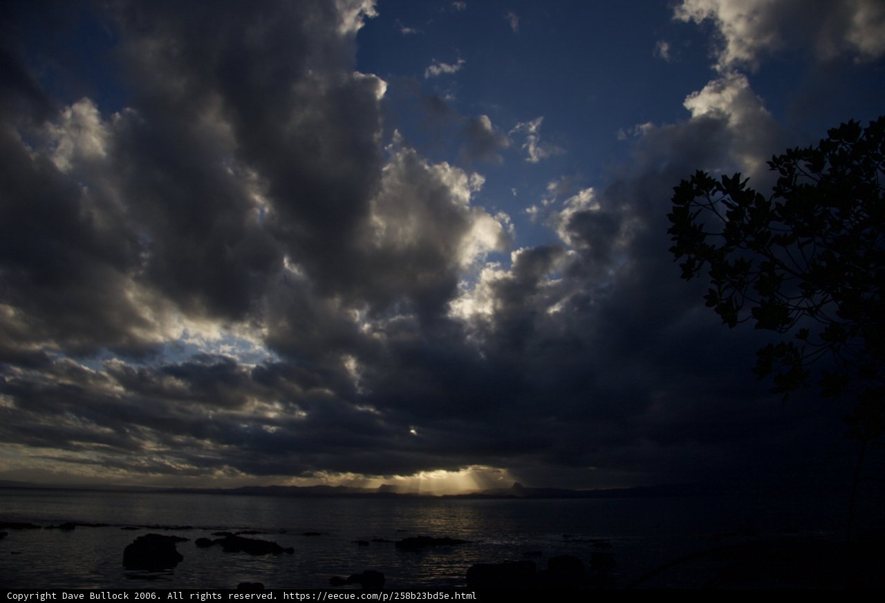 Moody Ocean Skies
