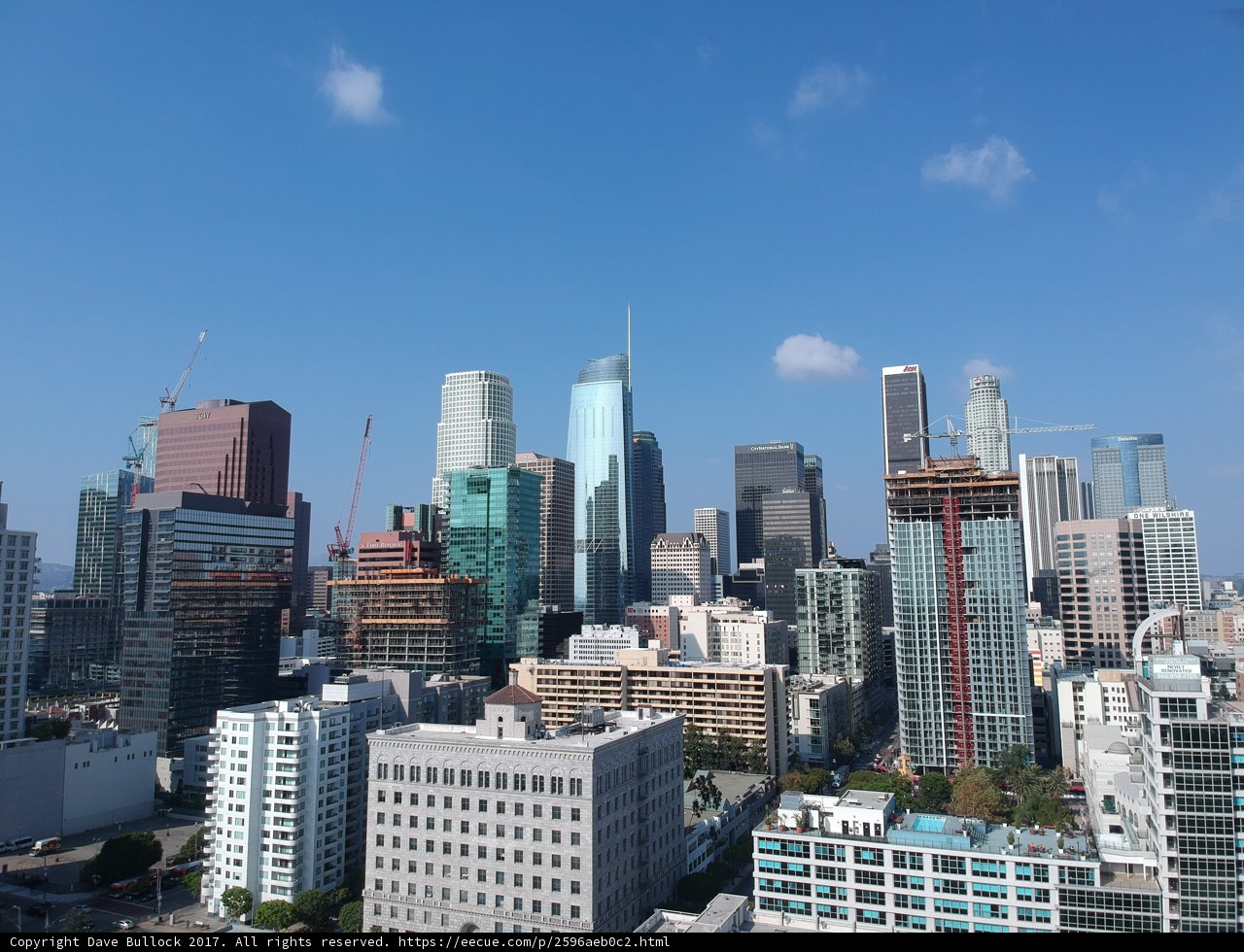 Urban Metropolis: A View of Los Angeles Skyline