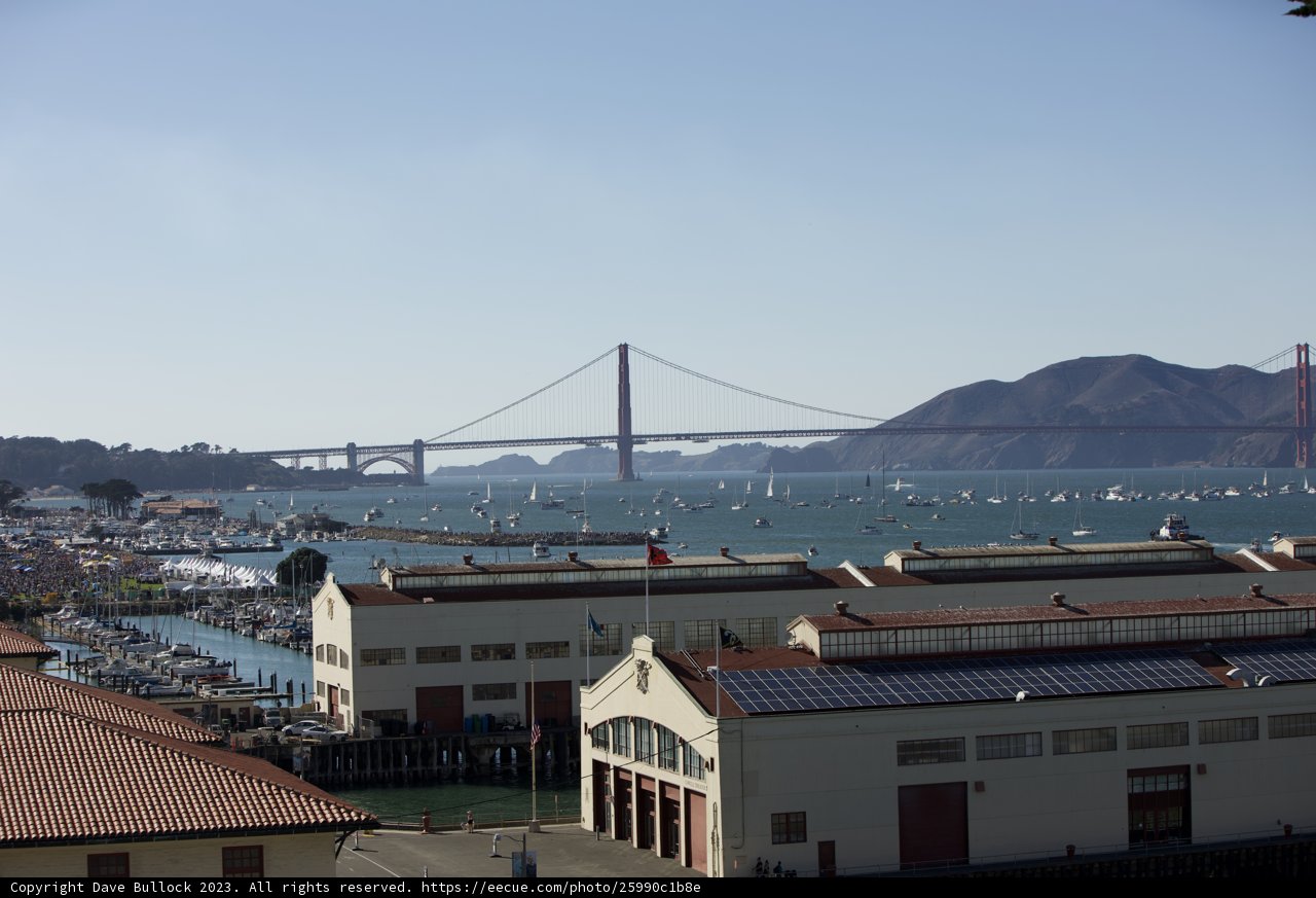 Breathtaking Cityscape at the Fleet Week Air Show, 2023