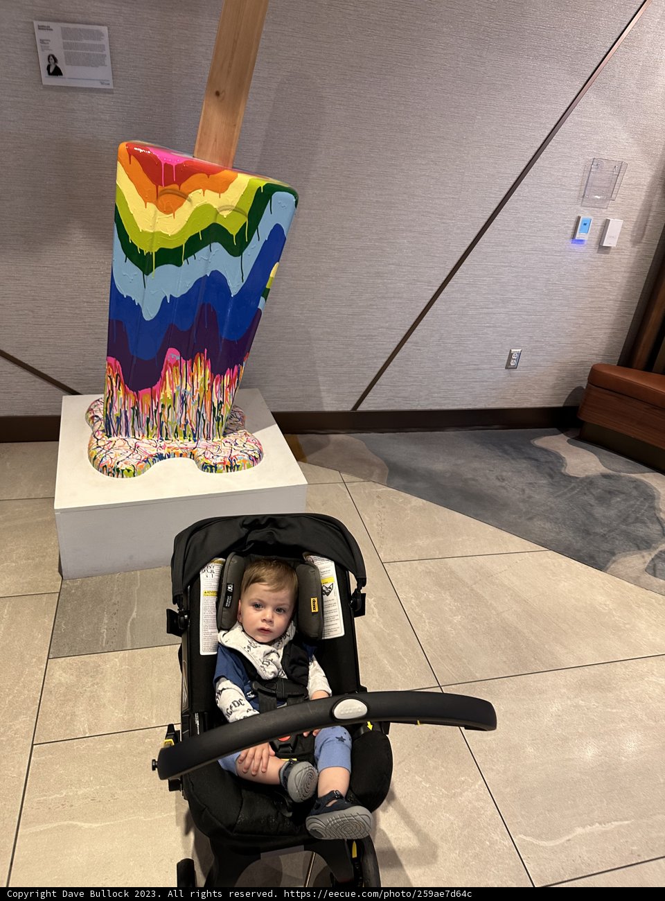 Baby's Art Adventure at LAX