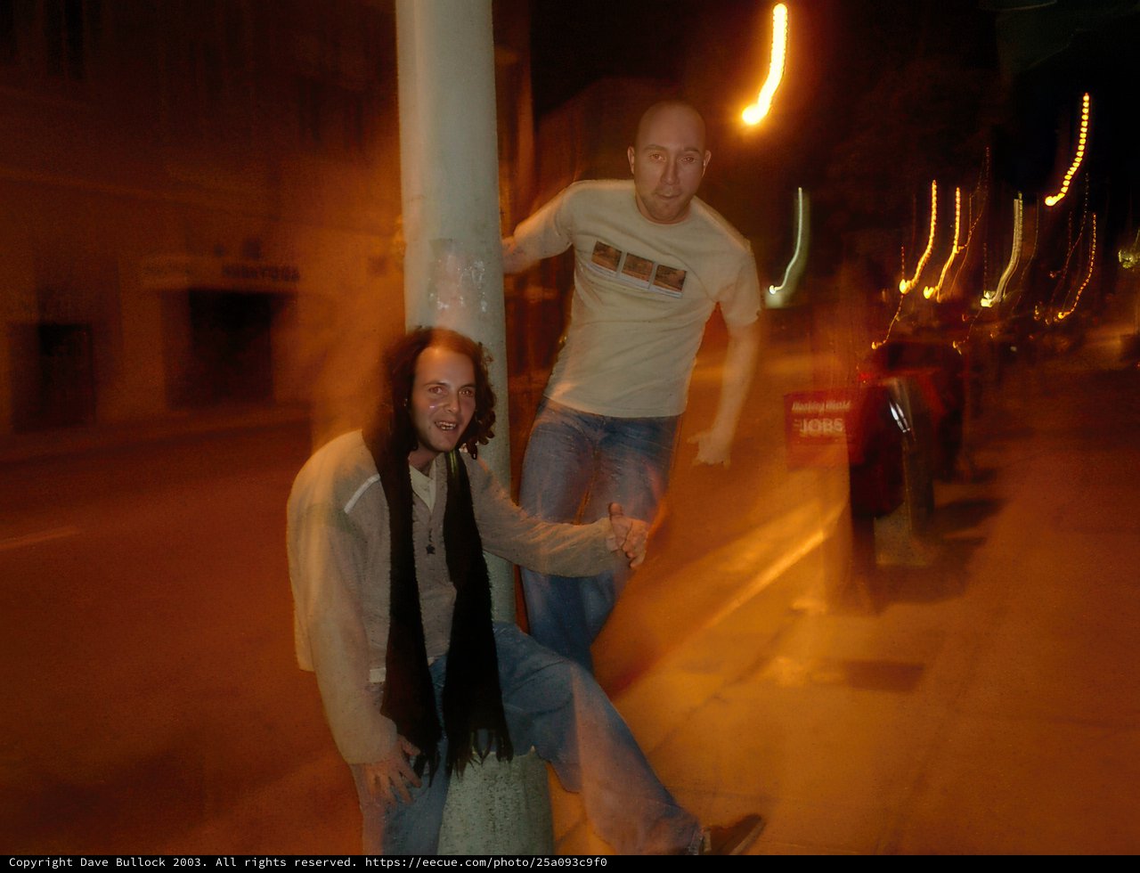 Urban Nightlife Portrait