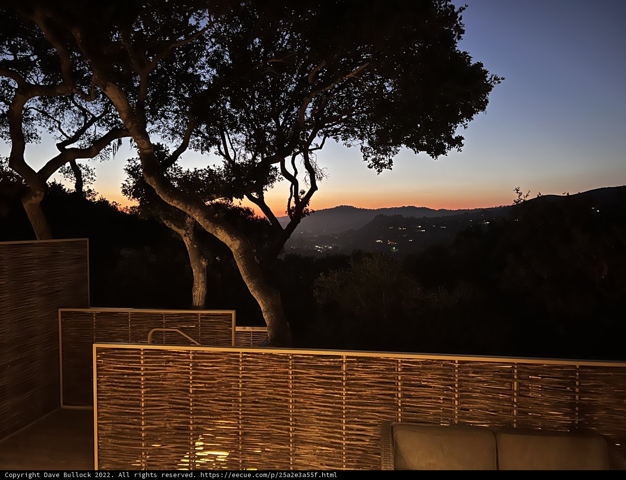 Sunset Splendor at Carmel Balcony