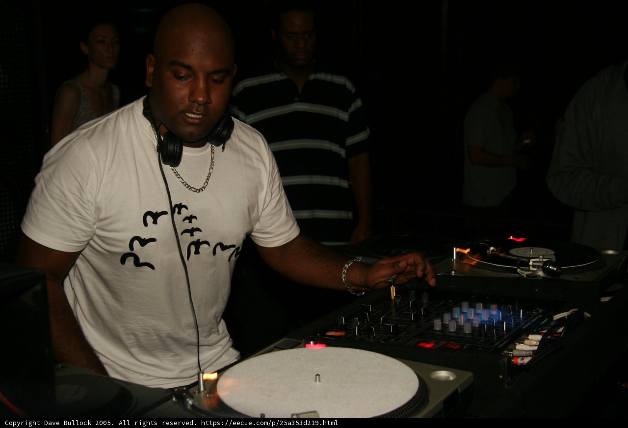 The White Shirted DJ