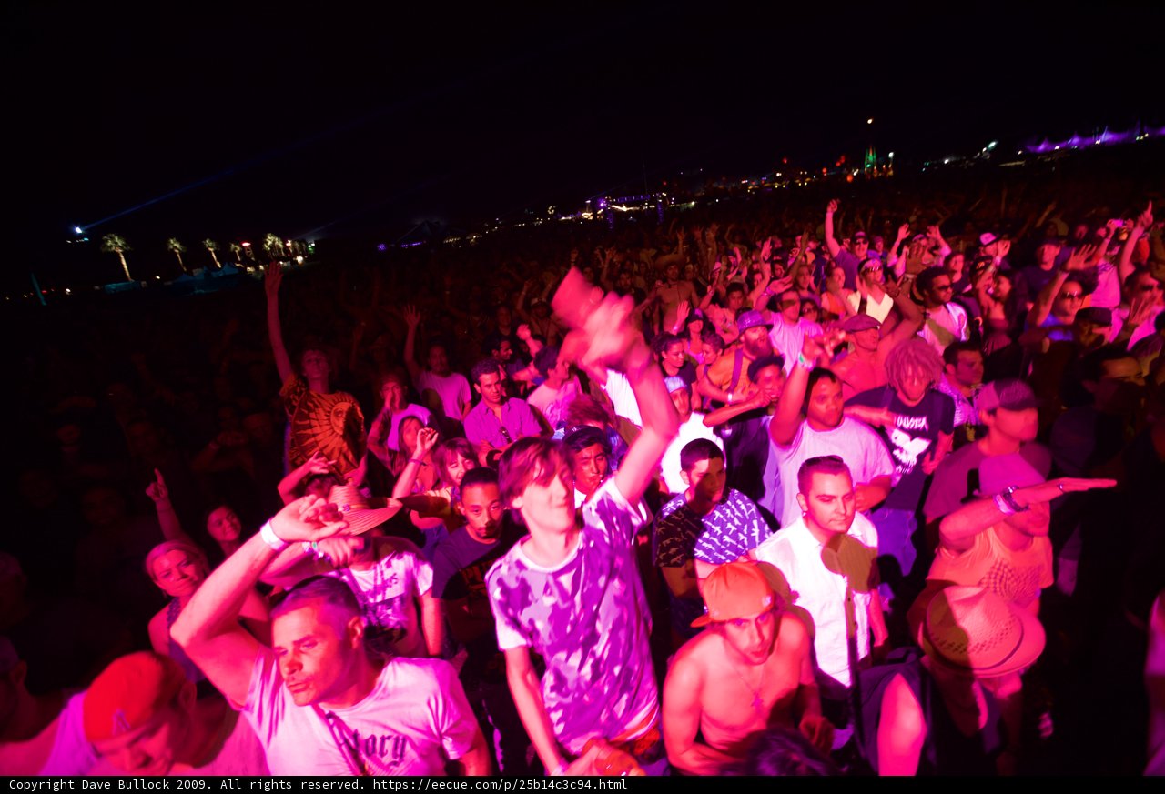 Coachella Crowd Goes Wild