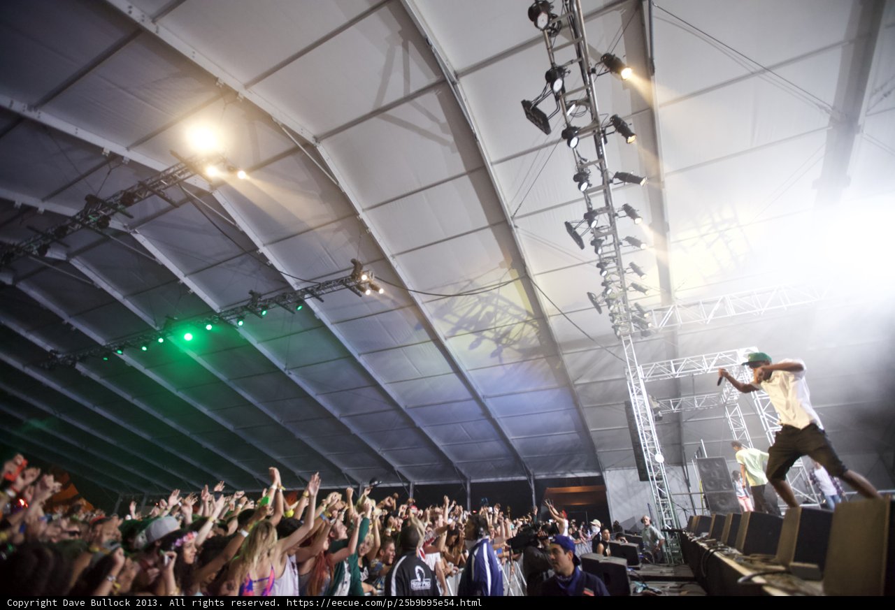 Rocking the Crowd Under the Spotlight