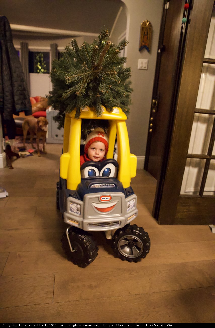 Wesley’s First Christmas Drive