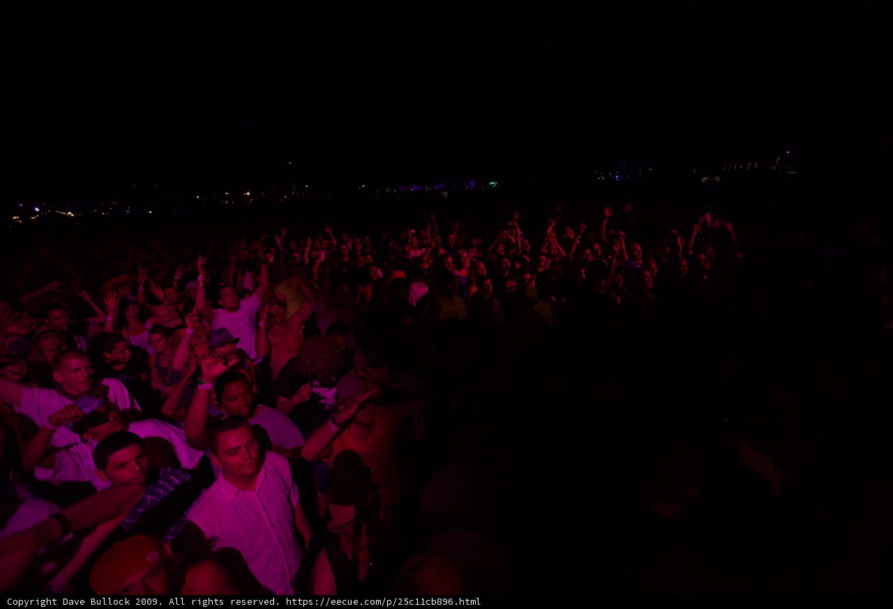 Hands Up in the Night Sky