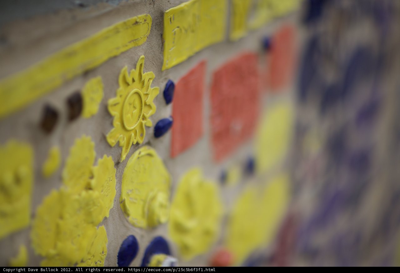 Colorful Icing Wall
