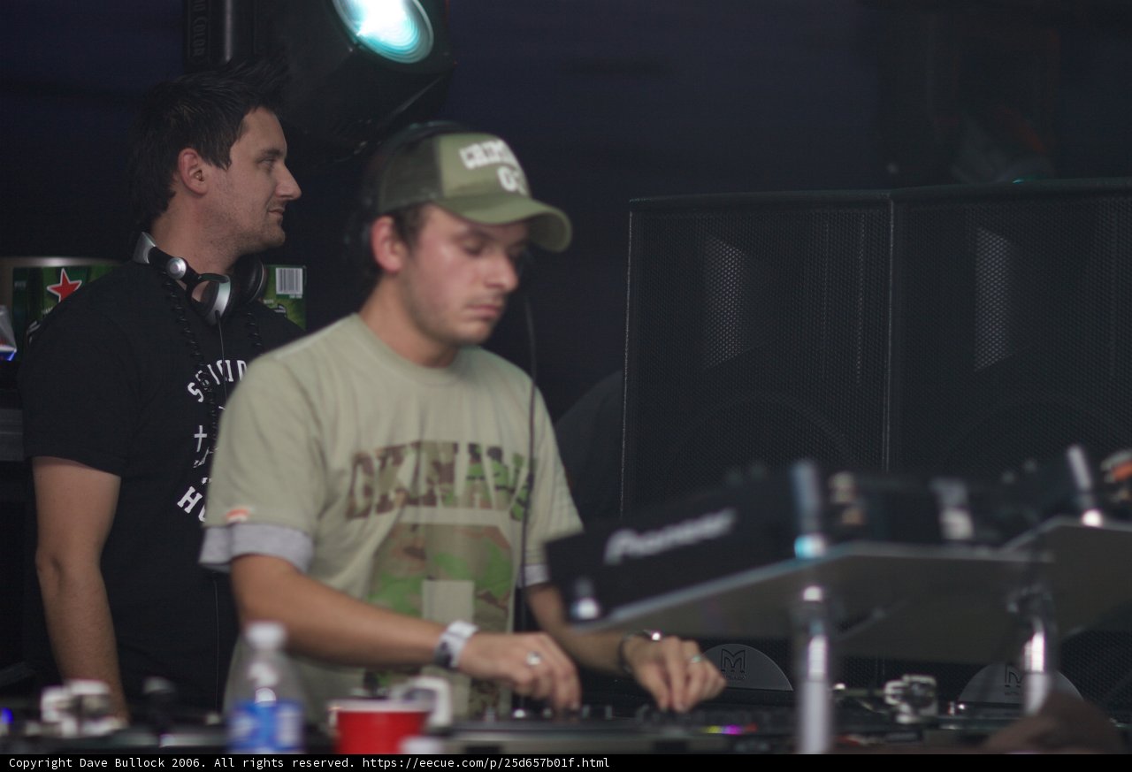 Musical Duo on the Nightclub Stage