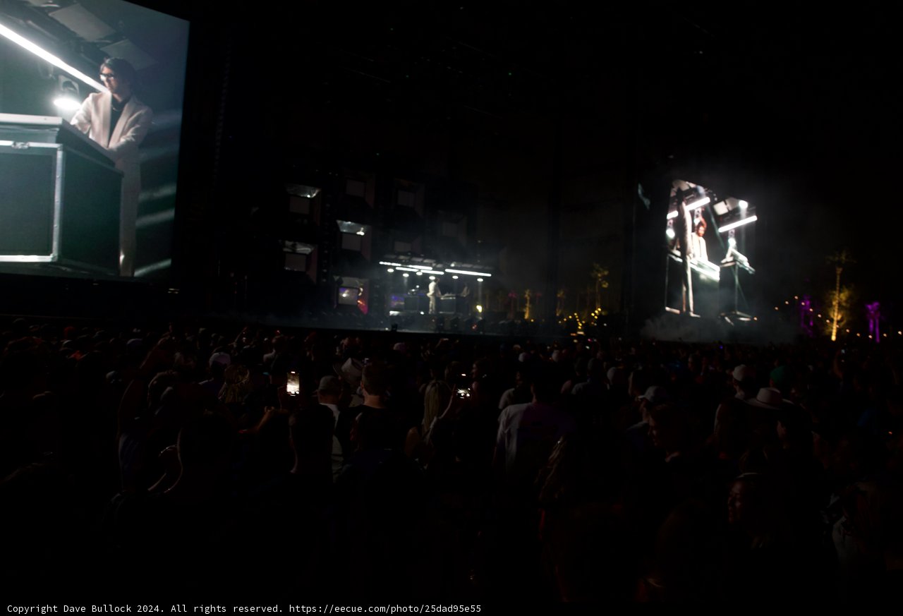 Electric Vibes Under Starlit Skies: Coachella 2024 Night