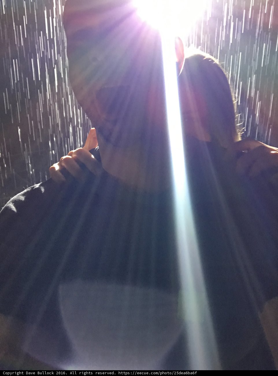 Standing in the Sun's Glow