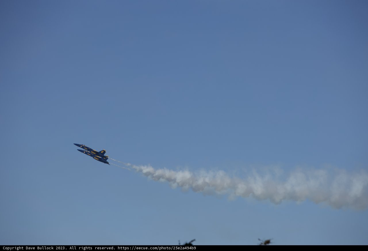 Majestic Flight at the Fleet Week Air Show 2023