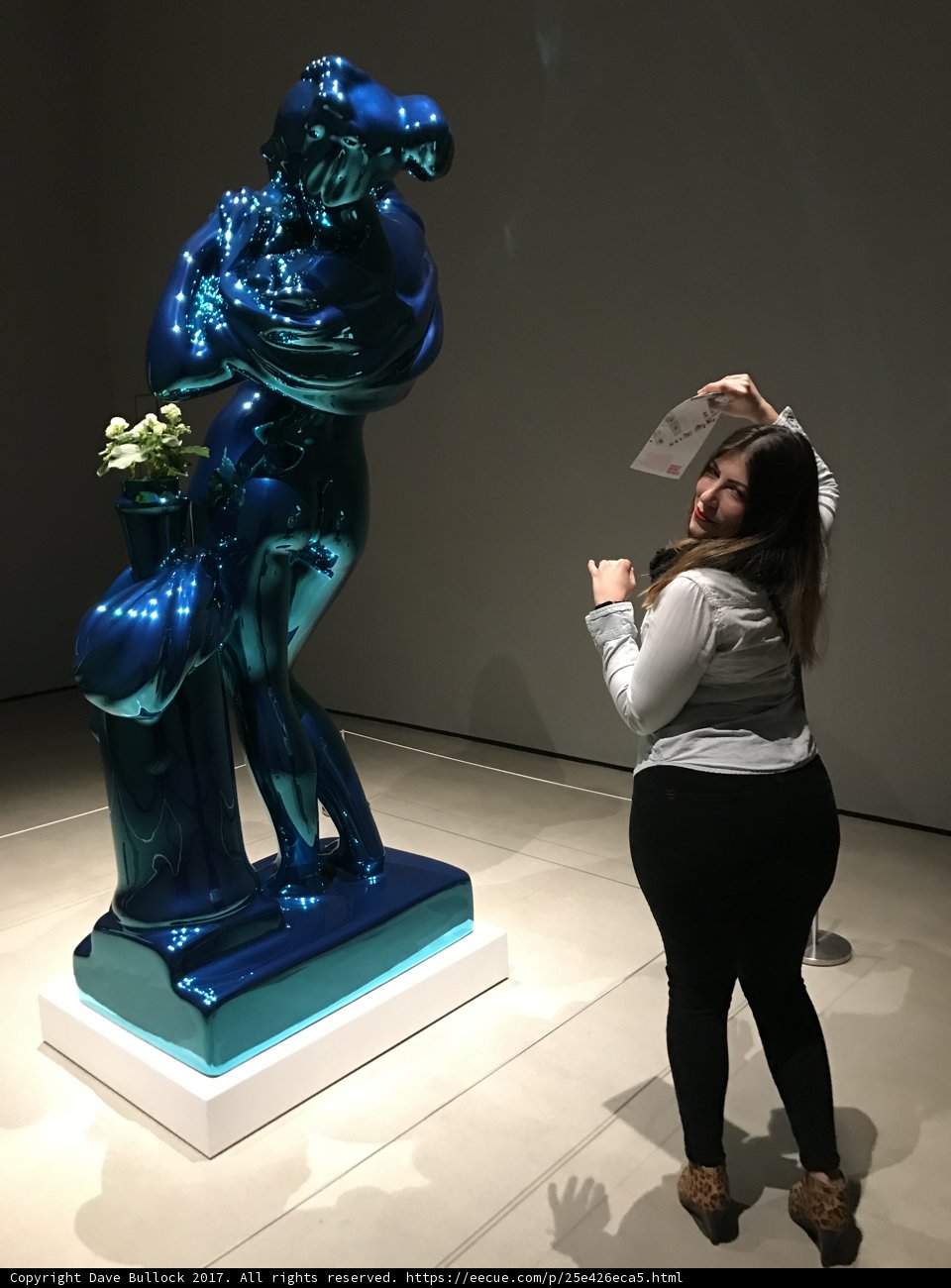 Capturing Blue Beauty at The Broad