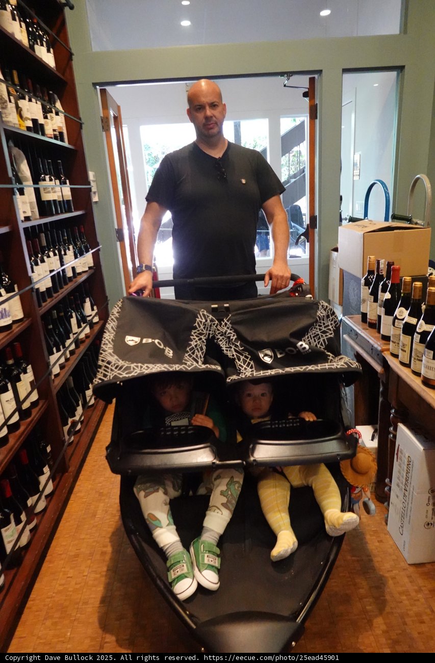 Afternoon Stroll Through the Wine Shop